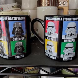 Two STAR WARS Mugs