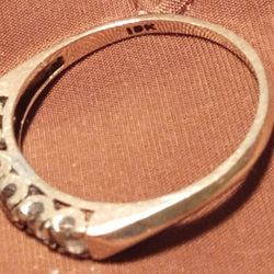 10 Karat Channel Ring