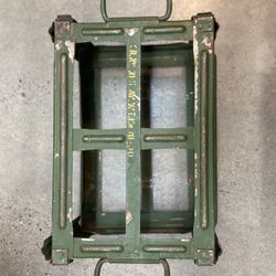 Vintage Military Ammunition Crate. 