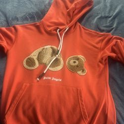 Orange Palm Angels Hoodie 
