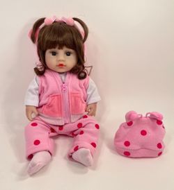 Reborn Realistic Vinyl Doll 18 Inches