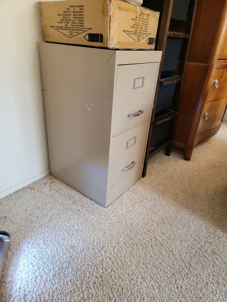 2 DRAWER FILE CABINET