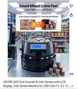 New Coin Sorter READ DESCRIPTION