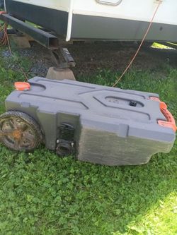 Sewer storage for RV or trailer
