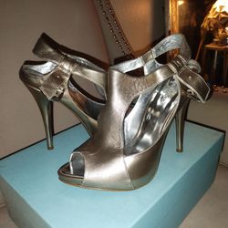 Gold Marciano heels
