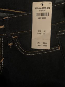 Brand new Abercrombie kids jeans girls slim 12