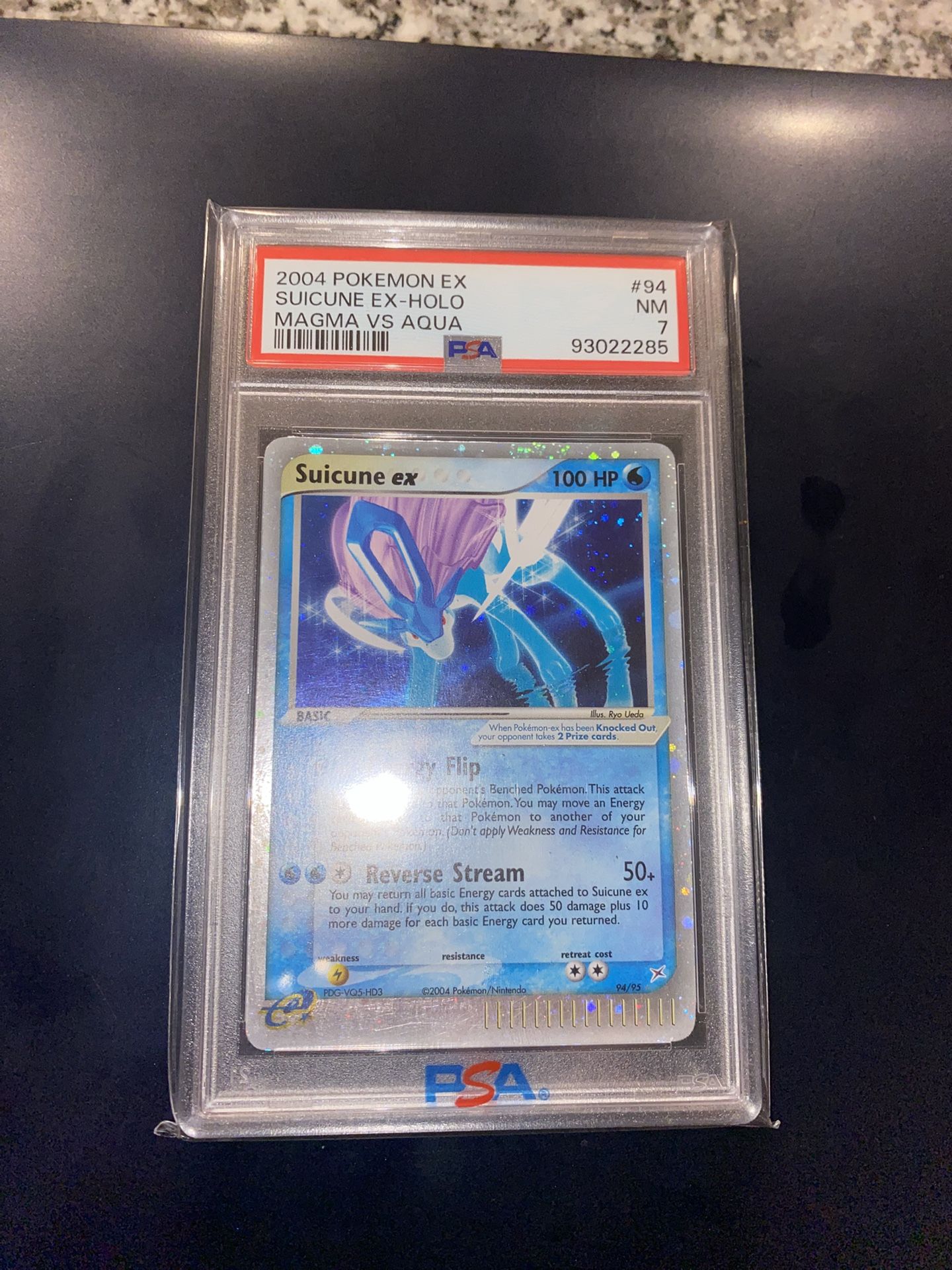 Pokemon Suicune Ex Team Magma Vs Team Aqua Psa 7