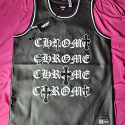 Chrome Hearts Black Basketball Jersey