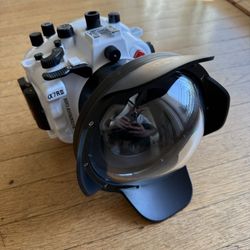 Waterproof Camera Housing with 8" Dome Port For Sony A7III / A7RIII