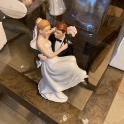 Porcelain Wedding Cake Topper