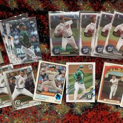 Jesus Luzardo Baseball Card Lot 