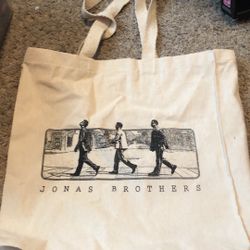 Jonas Brothers Tote Bag 