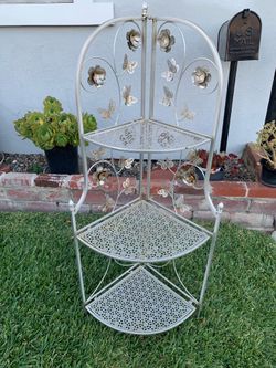 3 Tier Plant Stand-Metal