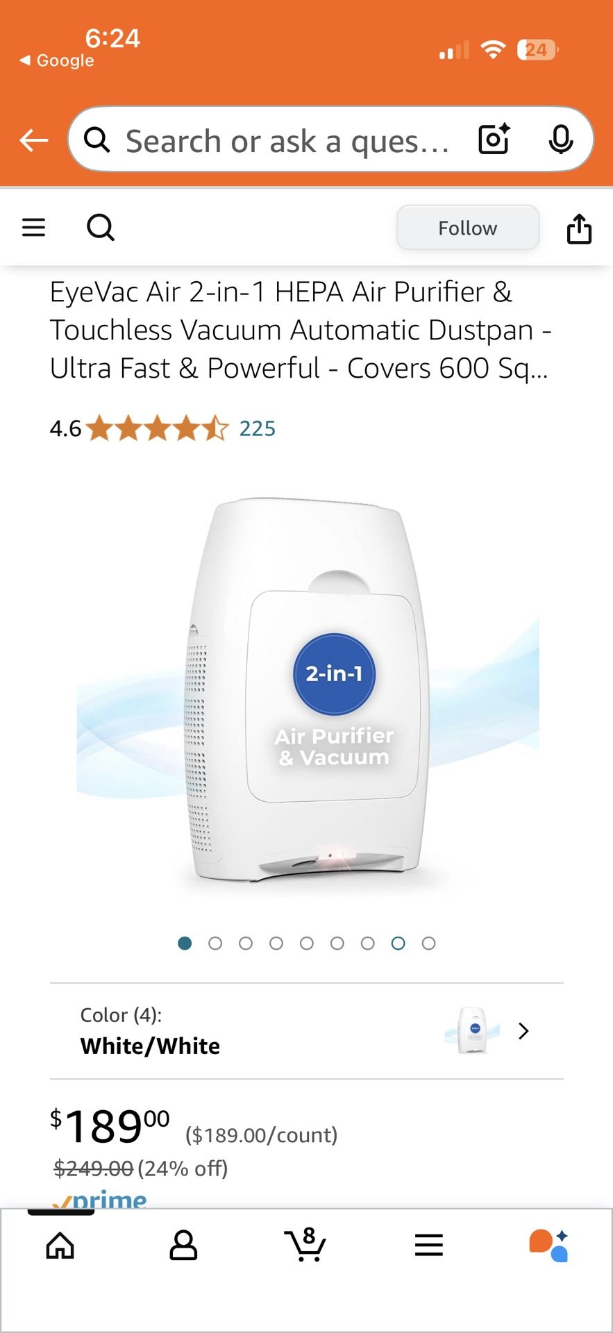 Eye Vac Air Vacuum & Purifier