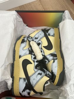 Dunk High 1985 Black Acid Wash 