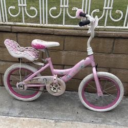 Princess Bike It's Pink And It Has A Baby Carrier