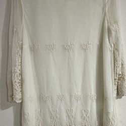 White Dress Size Medium 