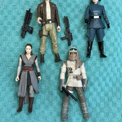 4 x Star Wars 3.75” Action Figures