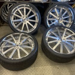 24 Forgiato Wheels Rims Tires $3509
