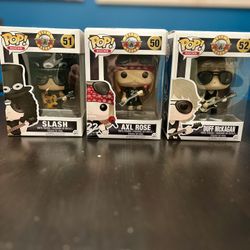 Gun N Roses Funko Pops 