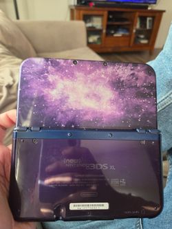 3ds xl galaxy with charger no stylus
