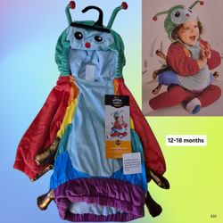 Infant Caterpillar Halloween Costume 12-18M