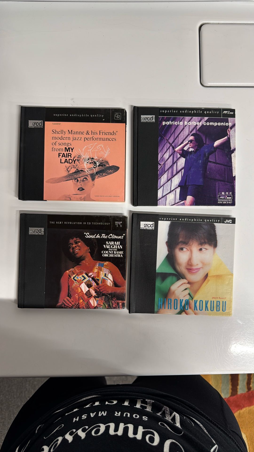 Shelly Manne, Patricia Barber, Sarah Vaughn, Hiroko Kokubu CD’s