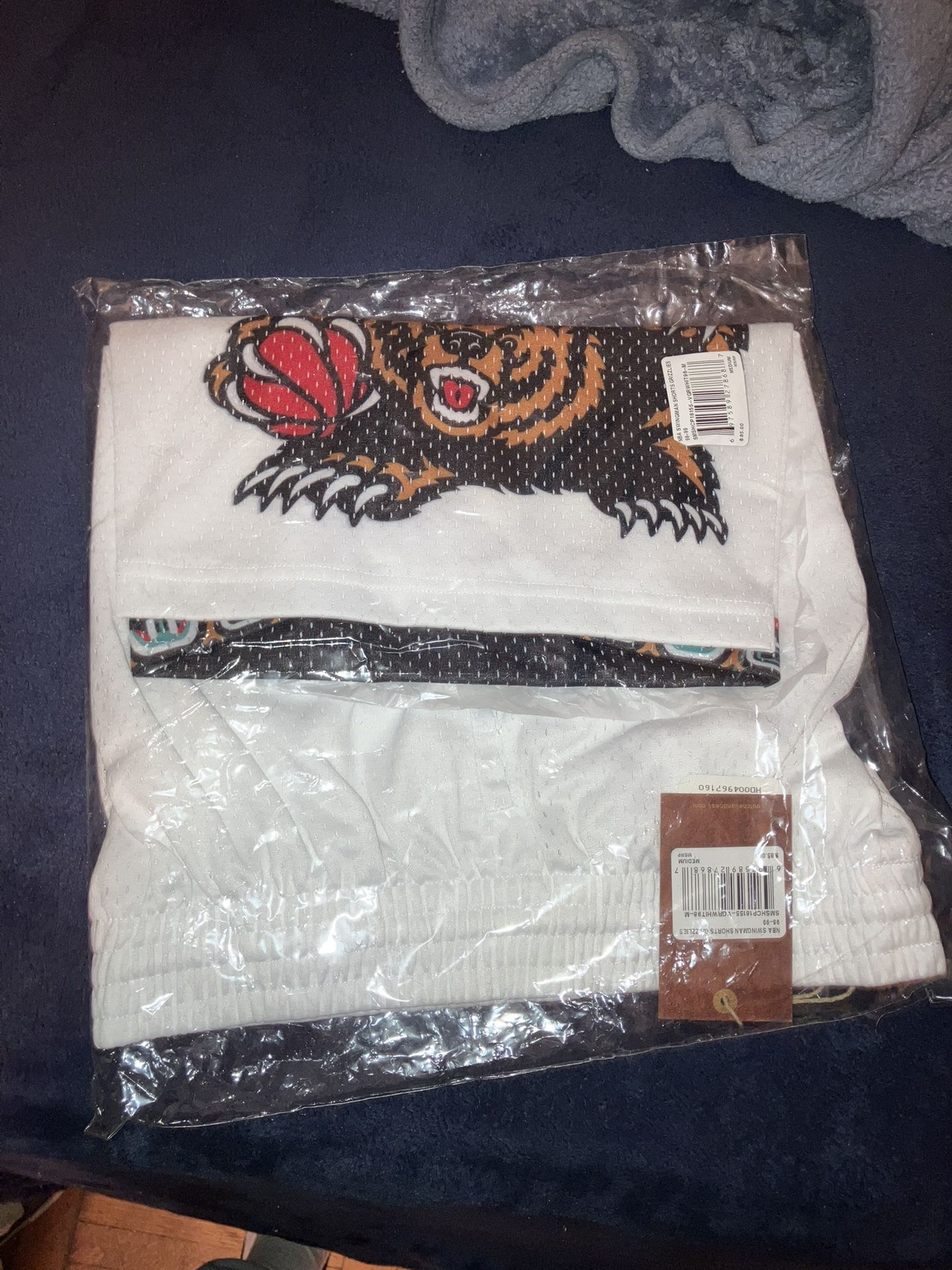 Mitchell And Ness Shorts Grizzlies Sz M