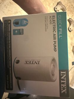 Electric Air Mattress Pump and Air Matress