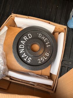 Cap store 25lb plates (2)
