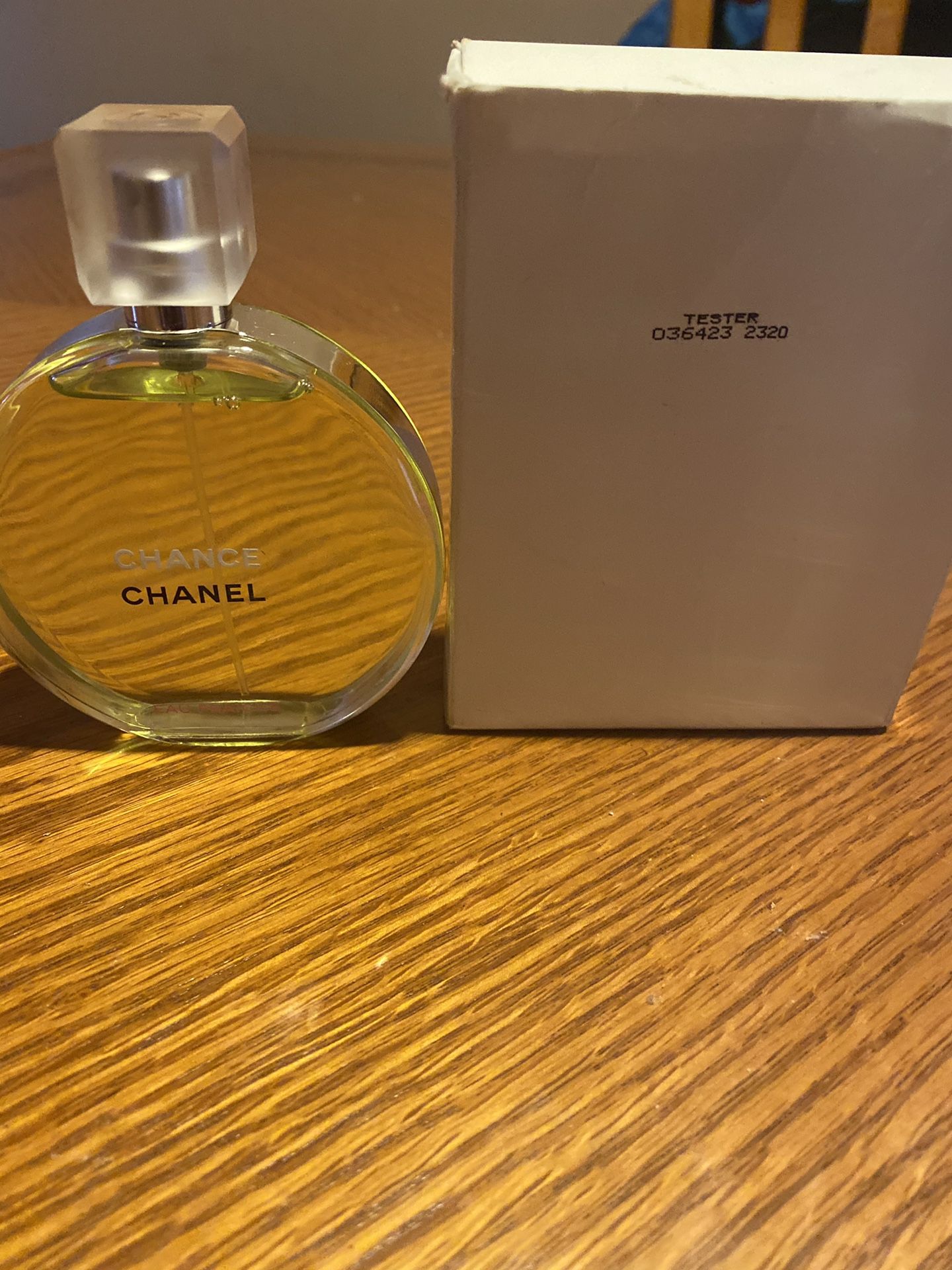 Chanel Chance Eau Fraiche Eau De Toilette 3.4 Oz. Tester w/ Tester Box 100% AUTHENTIC! WOMEN PERFUME (BRAND NEW)