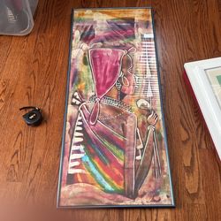 Framed Kenyan Artwork