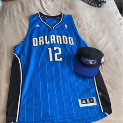 ORLANDO MAGIC BUNDLE 1 JERSEY 1 HAT (LOT OF 2)