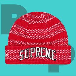 Supreme New Era Split Beanie