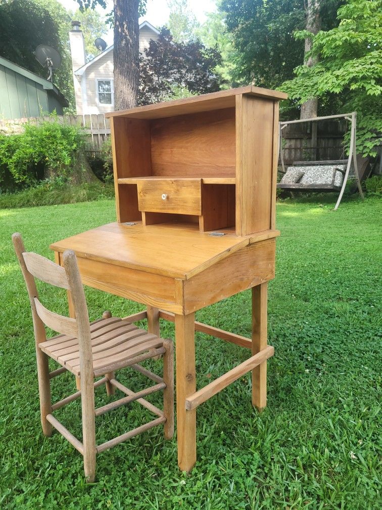 Child's Desk and chair