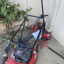 Lawn Mower And Weed Water