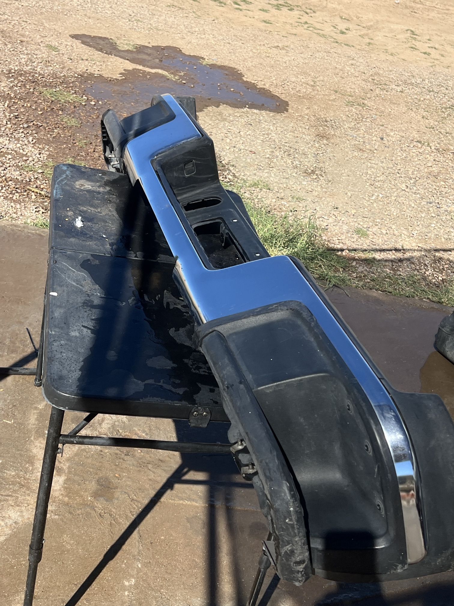 Rear Bumper For A Chevy 