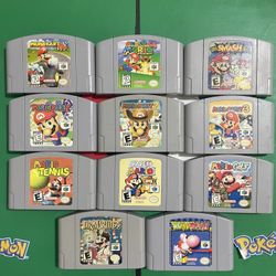 Nintendo 64 Super Mario Game Collection 
