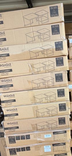 Nesting table brand new in box  With led lights  MEASUREMENTS IN PHOTOS   $40 firm on price