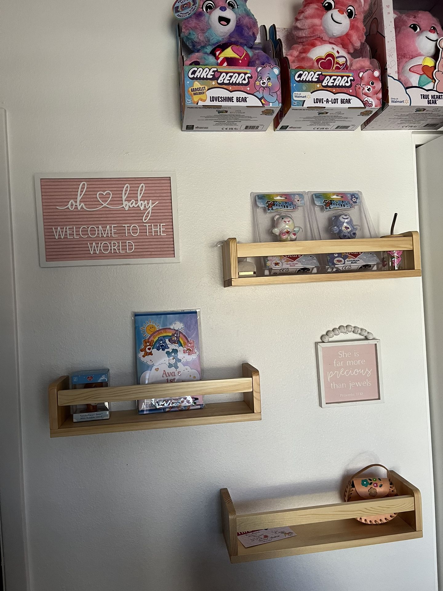 Baby Decor Nursery Book Shelves