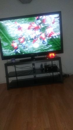 55 inch TV with TV stand