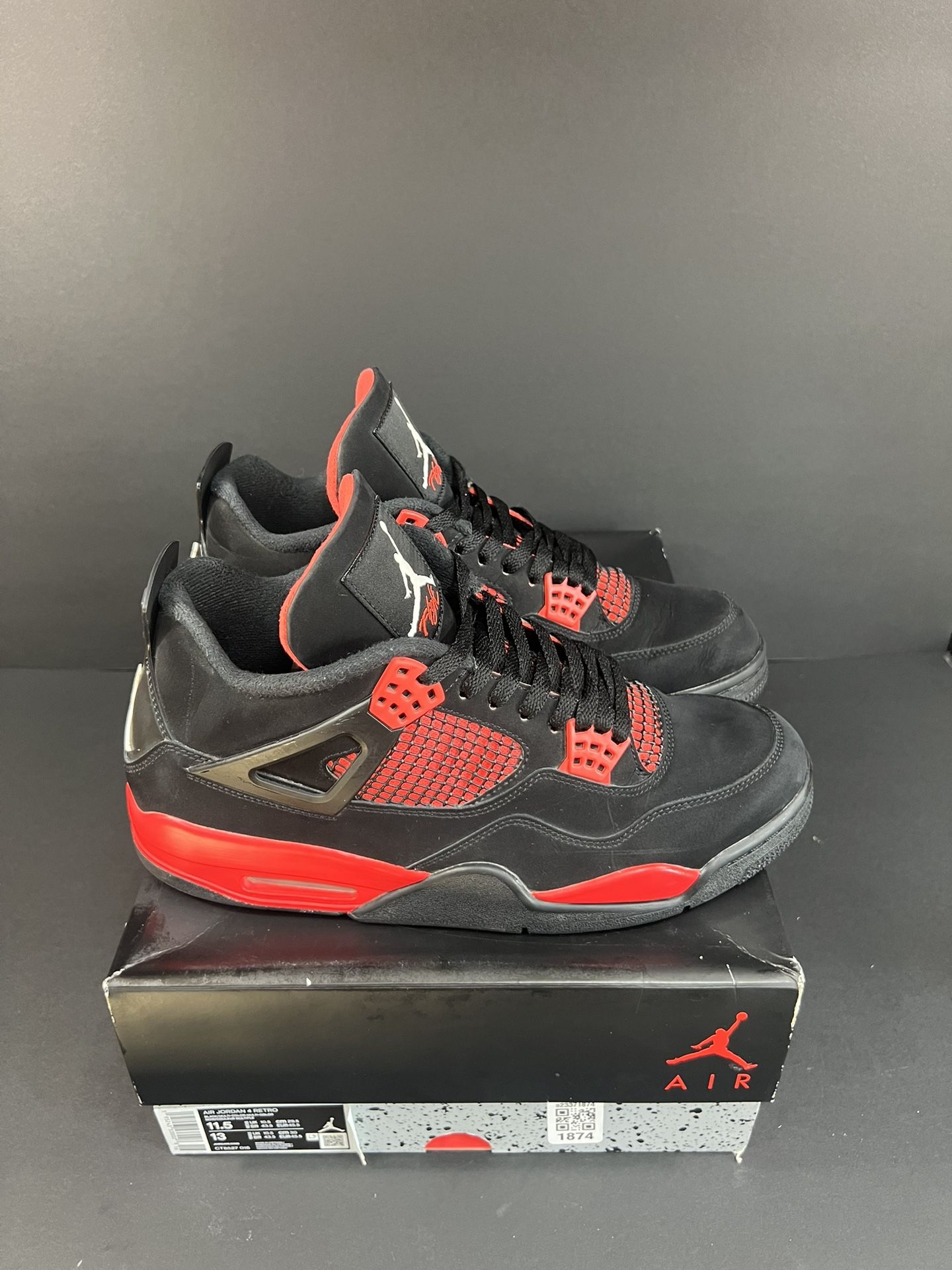Jordan 4 Red Thunder