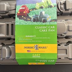 Nordic Cook Wear Classic Car Cake Pan Home Baking Pastry Birthday Holiday
