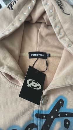Cream Prestige Angel Hoodie Blue