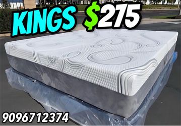 King organic cool gel memory foamm matres!