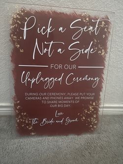 Wedding Sign