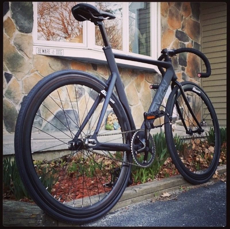 Aventon fixed gear bicycle