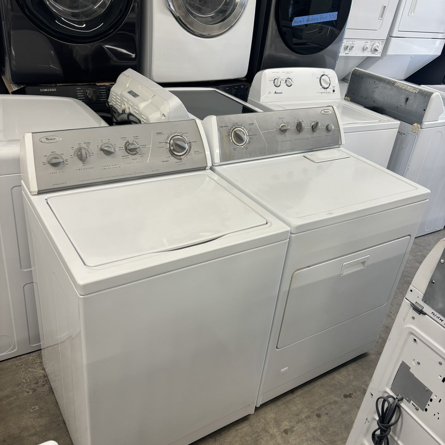 Used Whirlpool Washer And Gas Dryer