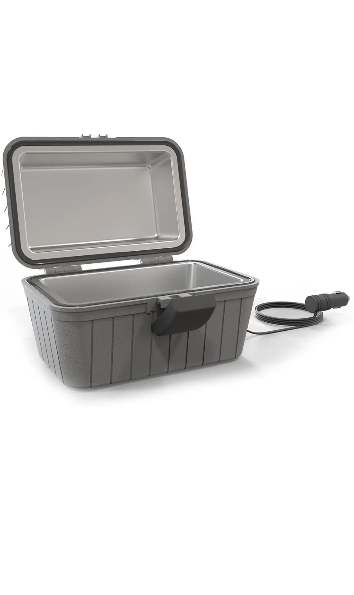 Gideon Heated Electric Lunch Box 12-Volt Portable Stove For Car, Truck, Camping,