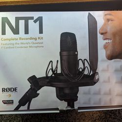 Rode NT1 Recording kit Comes With Rode Arm 